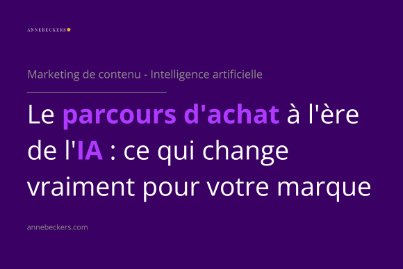 Le parcours d&rsquo;achat à l&rsquo;ère de l&rsquo;IA : ce qui change vraiment (+ebook)